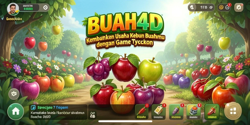 Tampilan gameplay BUAH4D yang menarik dan menantang.