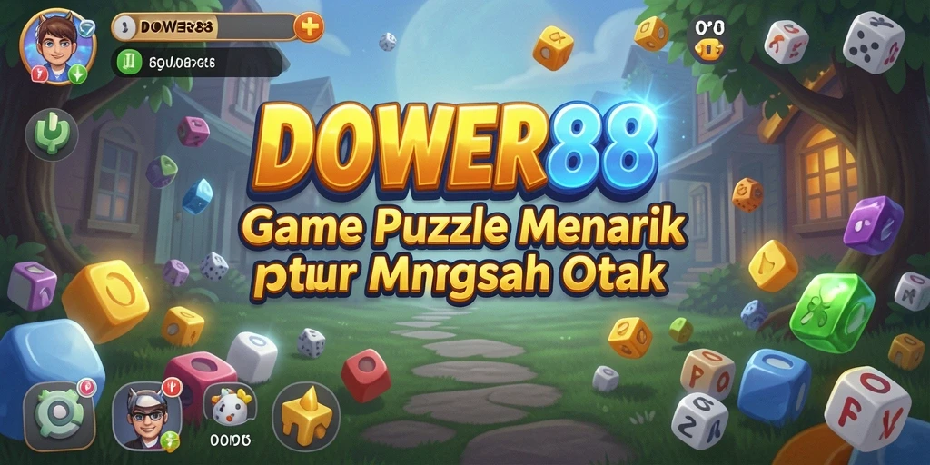 Screenshot DOWER88 menampilkan gameplay Puzzle yang seru dan menantang.
