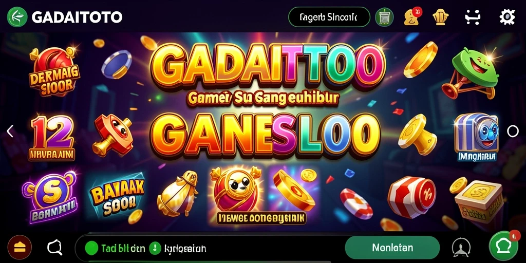 Gameplay slot GADAITOTO dengan grafik yang menakjubkan dan fitur menarik.