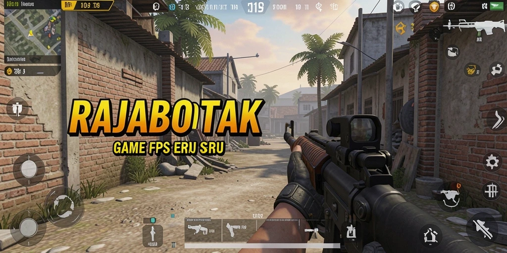 Gameplay seru dan menegangkan di RAJABOTAK saat pertempuran terjadi.