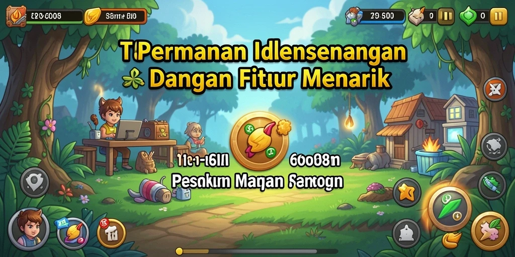 Screenshot gameplay T6 menunjukkan pengalaman Idle yang mendebarkan.