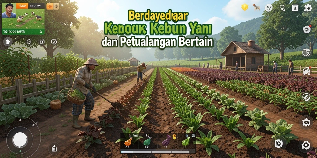 Gameplay TOOPGWS yang menakjubkan dalam pertanian.